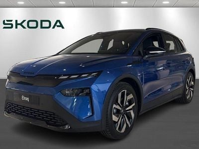 Blåmetal Ny 2025 Skoda Elroq SportLine SUV | 377.480 kr. (Lidt for dyr)