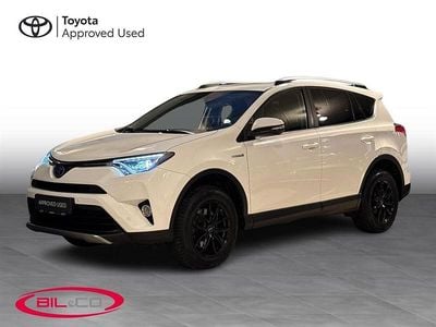 Hvid Brugt 2018 Toyota RAV4 Hybrid H3 SUV | 204.900 kr. (Fair pris)