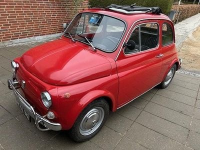 Rød Brugt 1969 Fiat 500 | 69.000 kr.