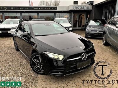 Sort Brugt 2020 Mercedes A250 AMG line Hatchback | 254.800 kr. (Fair pris)
