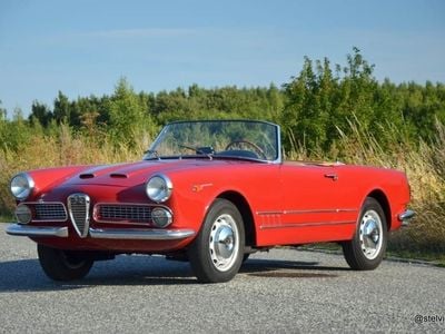 Brugt Alfa Romeo 2000 113 HK (83 kW) 1960 Rød