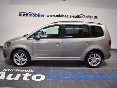 brugt VW Touran 1,6 TDi 105 Comfortline 7prs BMT