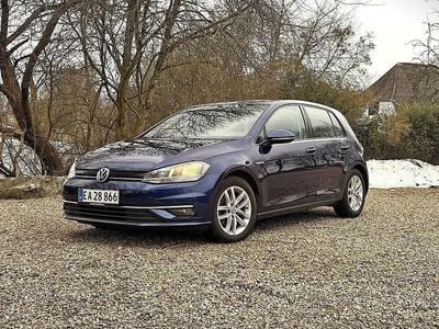 Brugt VW Golf VII Comfortline 130 HK (95 kW) 2018 Blå Hatchback