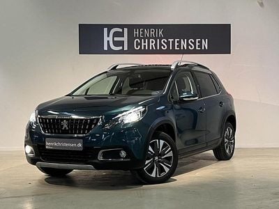 Brugt Peugeot 2008 130 HK (95 kW) 2019 Emerald crystal met. SUV