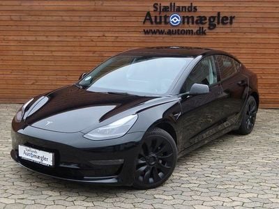 Sort Brugt 2022 Tesla Model 3 Long Range AWD Sedan | 230.000 kr. (God pris)
