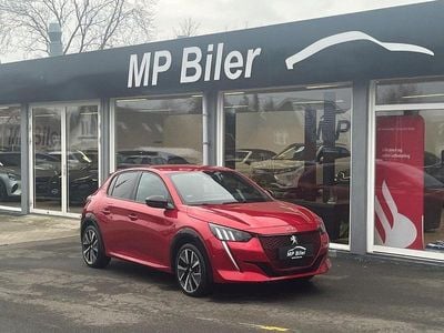 Rødmetal Brugt 2022 Peugeot e-208 GT Hatchback | 159.700 kr. (Lidt for dyr)