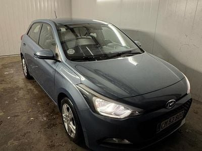 Brugt Hyundai i20 Trend 75 HK (55 kW) 2016 Blåmetal Hatchback