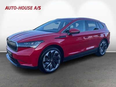 Rød Brugt 2021 Skoda Enyaq iV Suite SUV | 269.900 kr. (Fair pris)