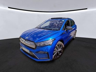 Farve ……………………………………………………………………. blåmetal Brugt 2022 Skoda Enyaq iV SportLine SUV | 299.900 kr. (Fair pris)