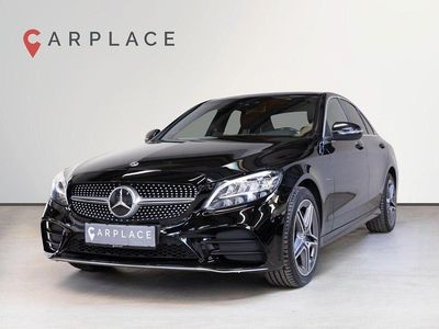 Brugt Mercedes C300e AMG line 306 HK (225 kW) 2019 Sort Sedan