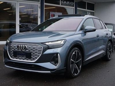 Blåmetal Brugt 2021 Audi Q4 e-tron Edition .1 SUV | 349.900 kr. (Fair pris)