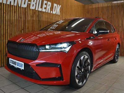 Rødmetal Brugt 2021 Skoda Enyaq iV SportLine SUV | 314.800 kr. (Lidt for dyr)