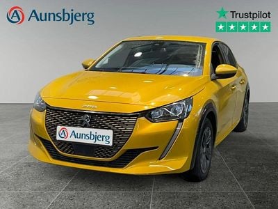 Gul Brugt 2021 Peugeot e-208 Allure Hatchback | 117.500 kr. (Fair pris)