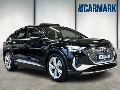 Sort Brugt 2022 Audi Q4 Sportback e-tron S-Line SUV | 219.990 kr. (Fair pris)