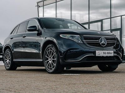 Brugt Mercedes EQC400 AMG line 300 kW (408 HK) 2021 Sortmetal SUV