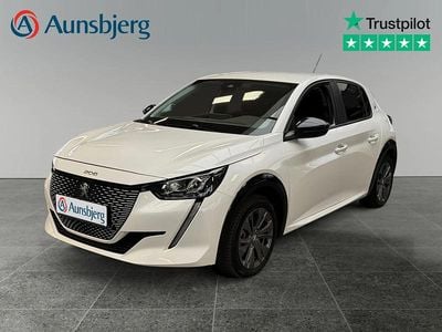 Hvid Brugt 2022 Peugeot e-208 Active Hatchback | 119.500 kr. (Fair pris)