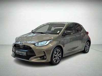 Brugt Toyota Yaris Hybrid H3 Style 116 HK (85 kW) 2021 Grønmetal Hatchback