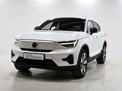 Hvid Brugt 2023 Volvo C40 Plus SUV | 244.700 kr. (God pris)