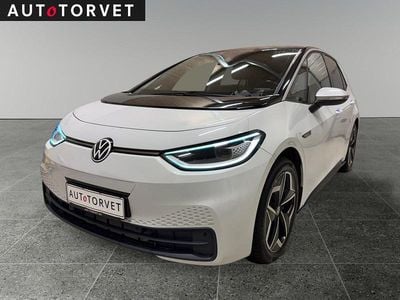 Brugt VW ID.3 150 kW (204 HK) 2020 Hvid Hatchback