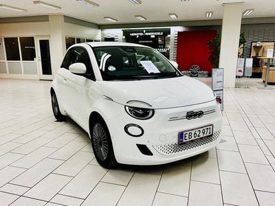 Hvid Brugt 2024 Fiat 500e Icon | 149.900 kr. (Lidt for dyr)