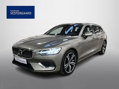 Beige Brugt 2021 Volvo V60 Inscription Stationcar | 299.700 kr. (Fair pris)