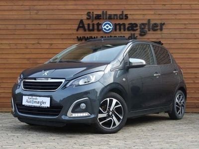 Grå Brugt 2016 Peugeot 108 Desire Top! Hatchback | 55.000 kr. (Fair pris)