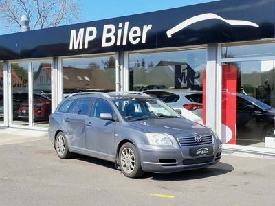 brugt Toyota Avensis 1,8 VVT-i Sol stc.