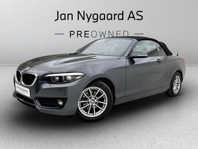 Gråmetal Brugt 2020 BMW 218 Advantage Cabriolet | 324.000 kr.