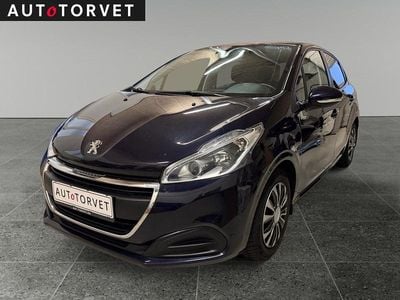 Mørkblå Brugt 2018 Peugeot 208 Envy Hatchback | 49.700 kr. (God pris)