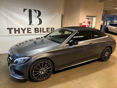 Brugt Mercedes C43 AMG AMG 367 HK (269 kW) 2016 Gråmetal Cabriolet