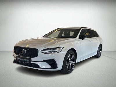 Hvid Brugt 2021 Volvo V90 R-Design Stationcar | 399.900 kr.
