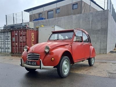 Rød Brugt 1974 Citroën 2CV | 49.900 kr.