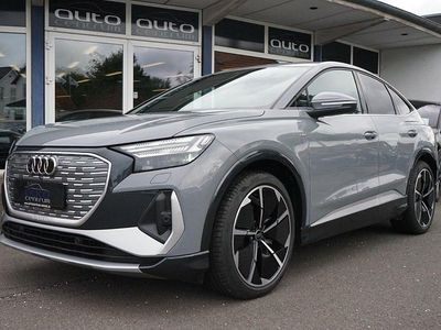 Grå Brugt 2024 Audi Q4 Sportback e-tron S-Line SUV | 379.900 kr.