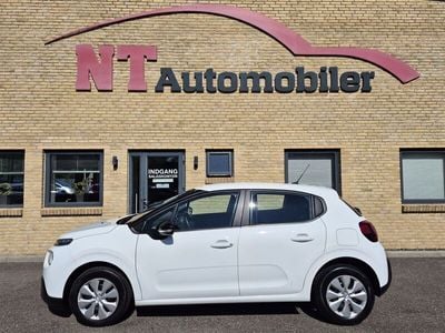 Hvid Brugt 2019 Citroën C3 Hatchback | 49.900 kr.