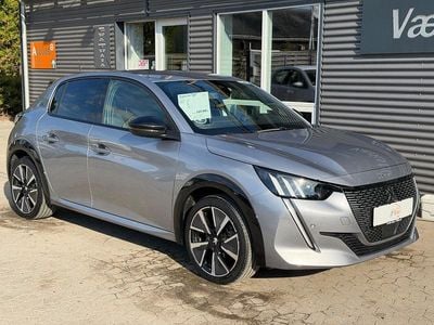 Sølvmetal Brugt 2020 Peugeot e-208 GT Hatchback | 129.900 kr. (Fair pris)