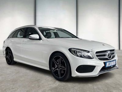 brugt Mercedes C220 d 2,2 AMG Line stc. aut.