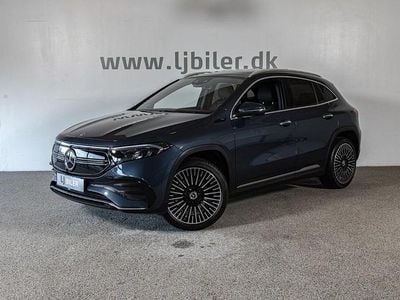 Blåmetal Brugt 2021 Mercedes EQA250 AMG line SUV | 289.800 kr. (Dyr)