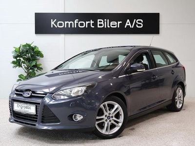 Blåmetal Brugt 2012 Ford Focus Titanium Hatchback | 23.900 kr. (God pris)