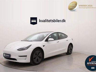 Pearl white multicoat Brugt 2022 Tesla Model 3 Long Range AWD Sedan | 254.900 kr. (Fair pris)