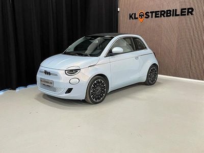 Brugt Fiat 500e La Prima 86 kW (118 HK) 2021 Lysblåmetal Cabriolet
