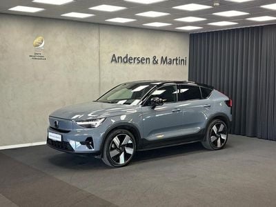 Gray Brugt 2022 Volvo C40 Ultimate SUV | 277.900 kr. (Fair pris)