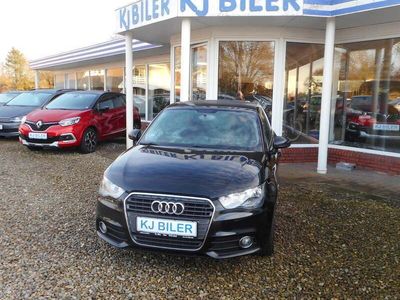 Brugt Audi A1 Sportback Ambition 86 HK (63 kW) 2013 Sort Hatchback