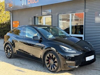 Brugt Tesla Model Y Performance 392 kW (534 HK) 2022 Sort SUV