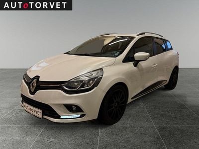 Hvidmetal Brugt 2018 Renault Clio GrandTour Zen Stationcar | 44.700 kr. (Super pris)