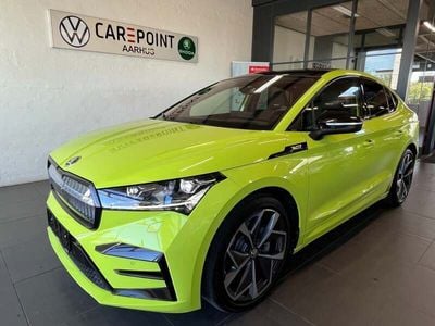 Lysgrøn Brugt 2023 Skoda Enyaq iV RS SUV | 349.800 kr. (Fair pris)