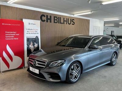 Gråmetal Brugt 2018 Mercedes E350 AMG line Stationcar | 399.500 kr.