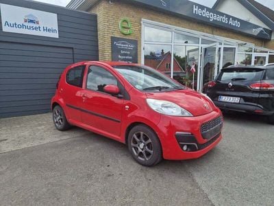 Rød Brugt 2013 Peugeot 107 Active Hatchback | 26.800 kr. (Fair pris)