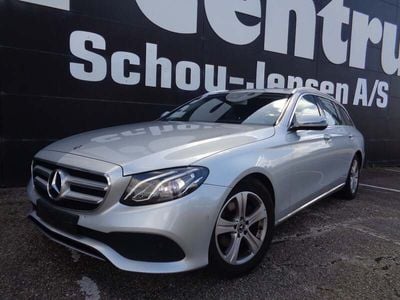 Sølvmetal Brugt 2017 Mercedes E220 Avantgarde Stationcar | 289.800 kr.