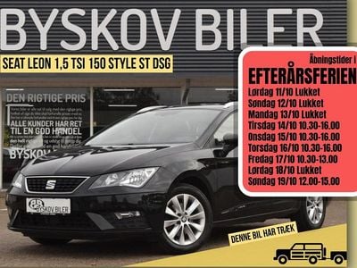 Sortmetal Brugt 2020 Seat Leon ST Style Stationcar | 157.995 kr.