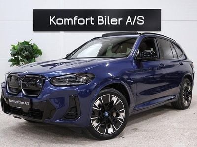 Blåmetal Brugt 2022 BMW iX3 M Sport SUV | 339.800 kr. (Fair pris)
